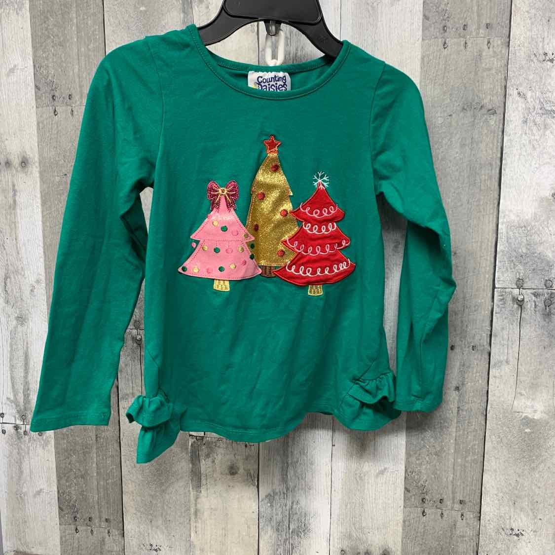 Size 6X Green B Brand Long Sleeve Shirt