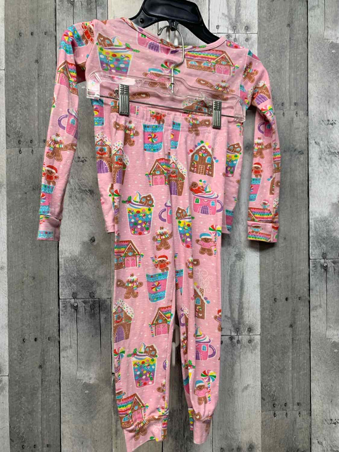 Size 5 Pink Print Children's Place 2pc PJs