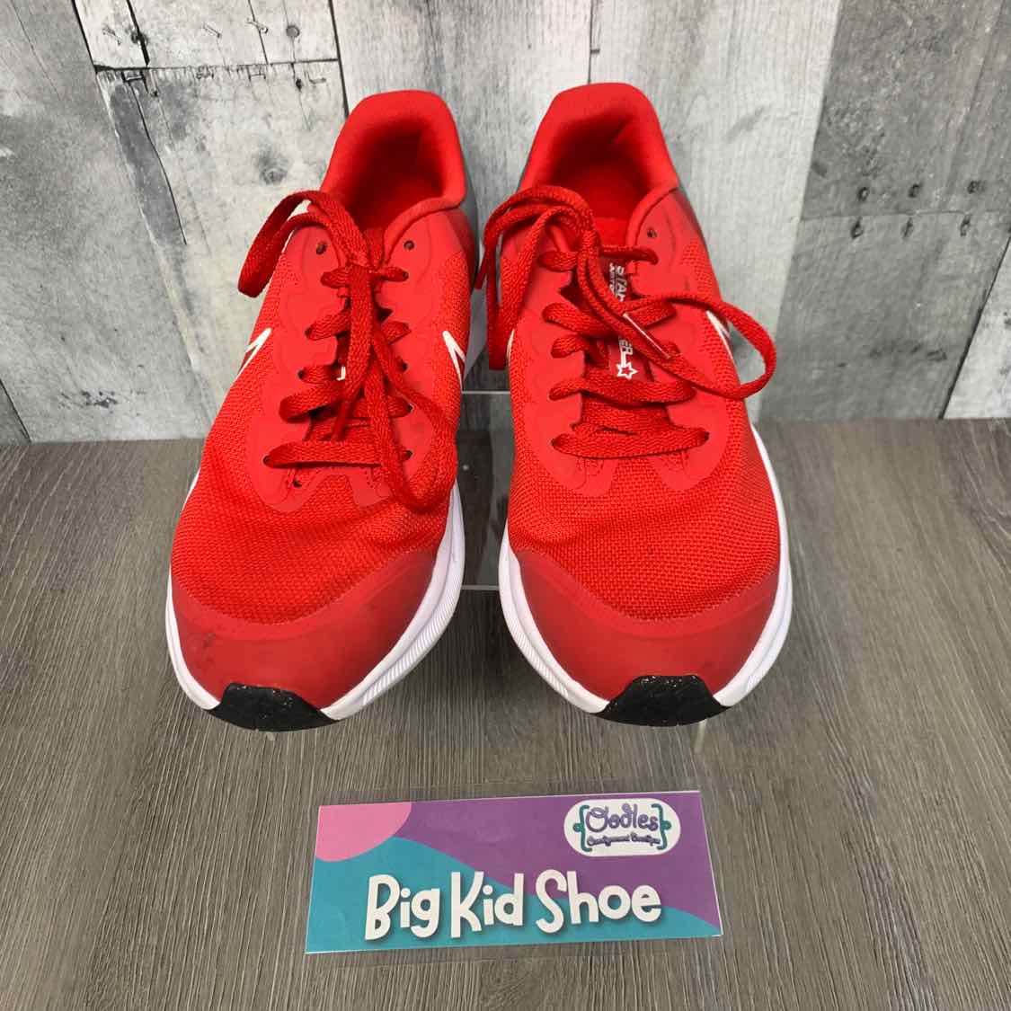 Size 5 Red Sport Brand Sneakers