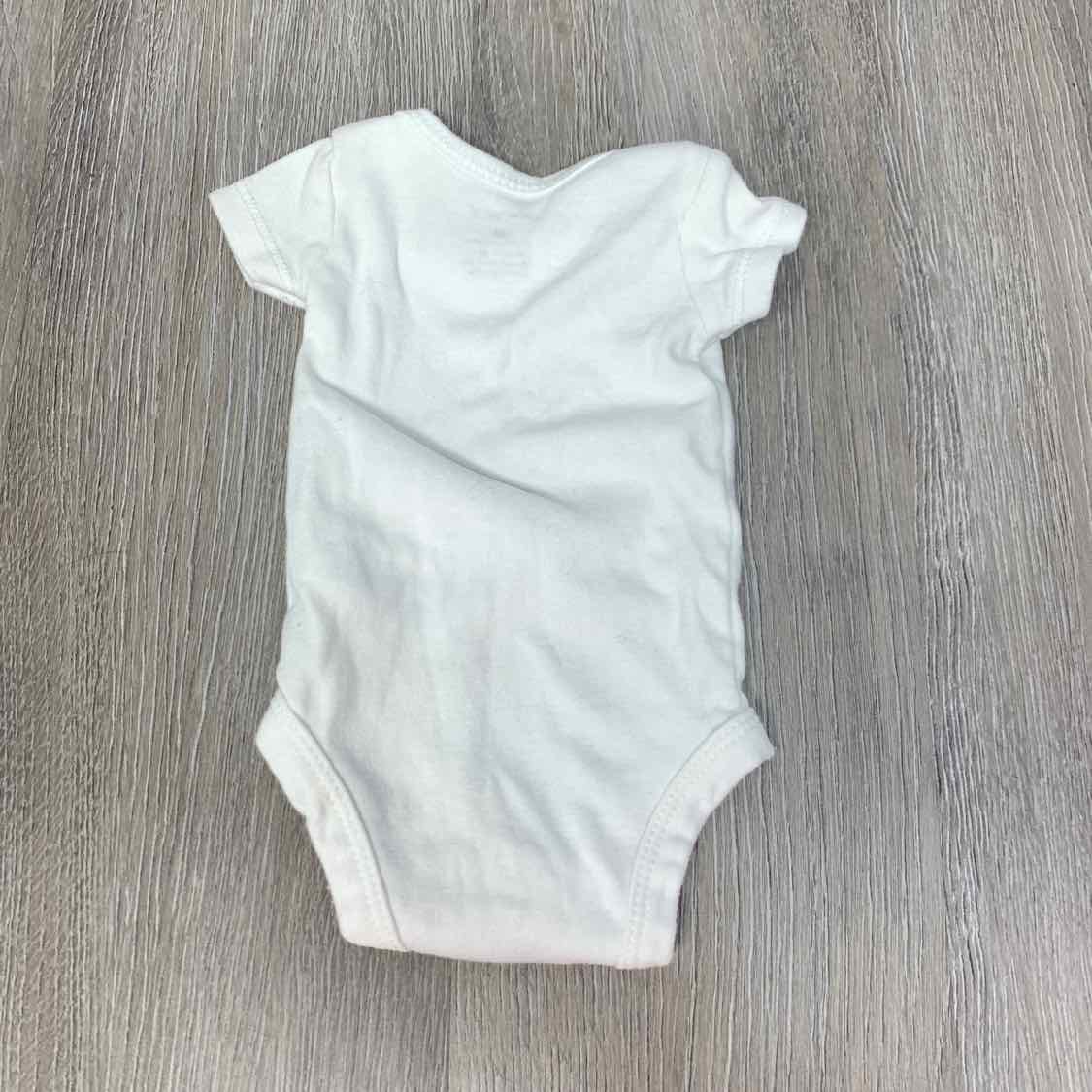 Size Preemie White Carter's Bodysuit - OodlesCB