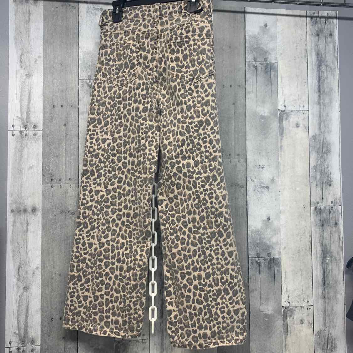 Size 14 Tan Animal Print Name Brand Jeans