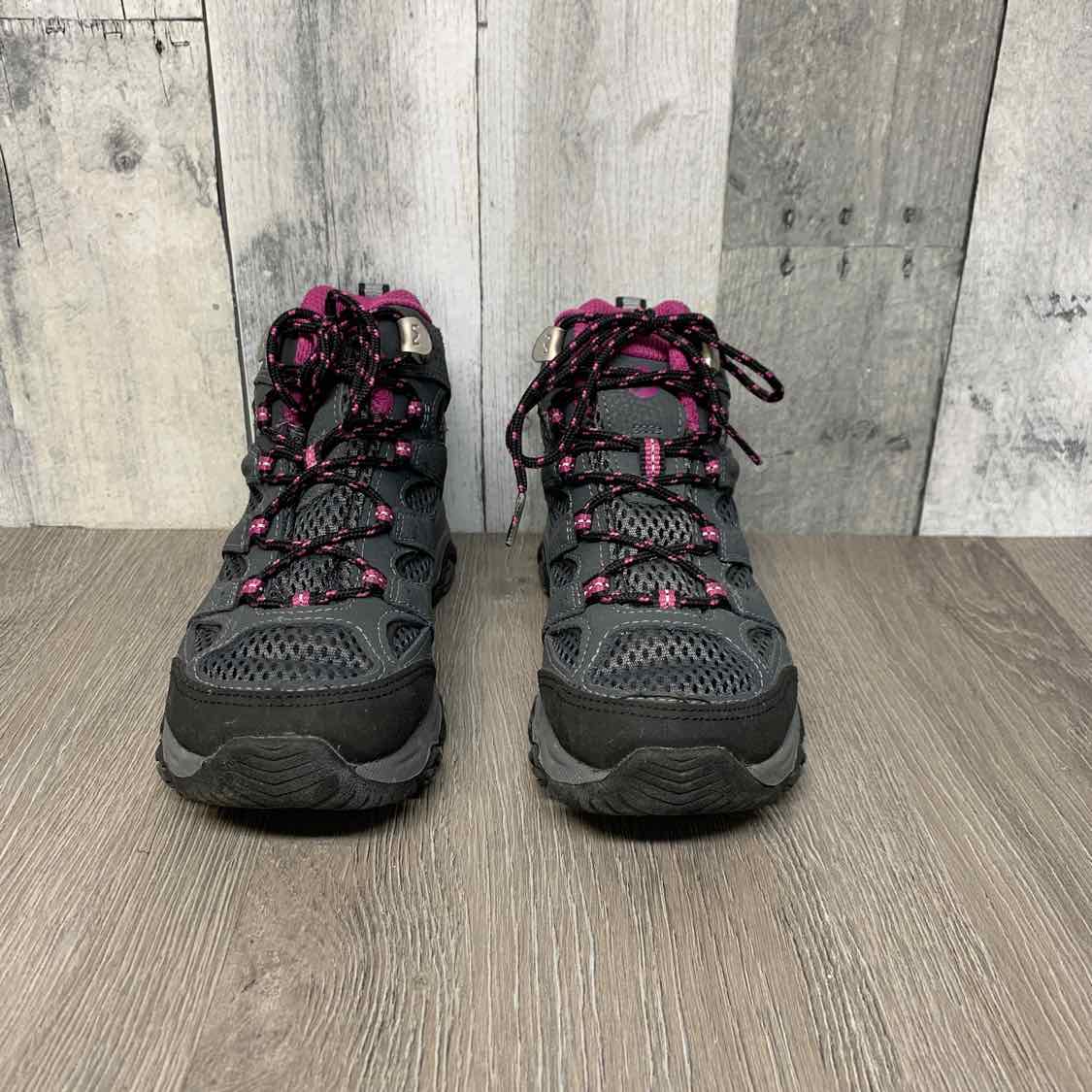 Size 1 Gray/Purple Merrell Boots