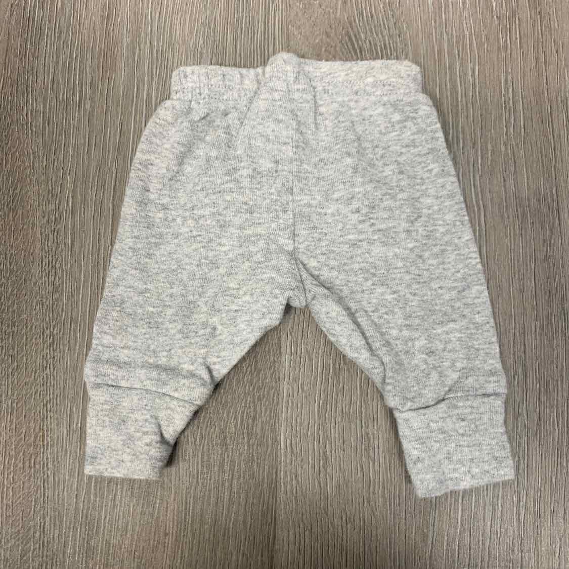 Size Preemie Gray Carter's Athletic Pants