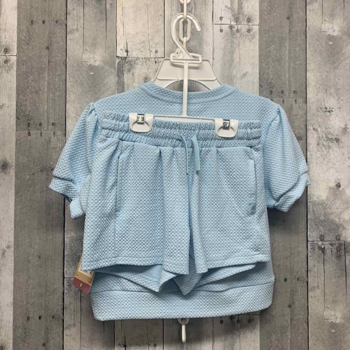 Size 8 Light Blue ZeroXposur Shirt/Shorts