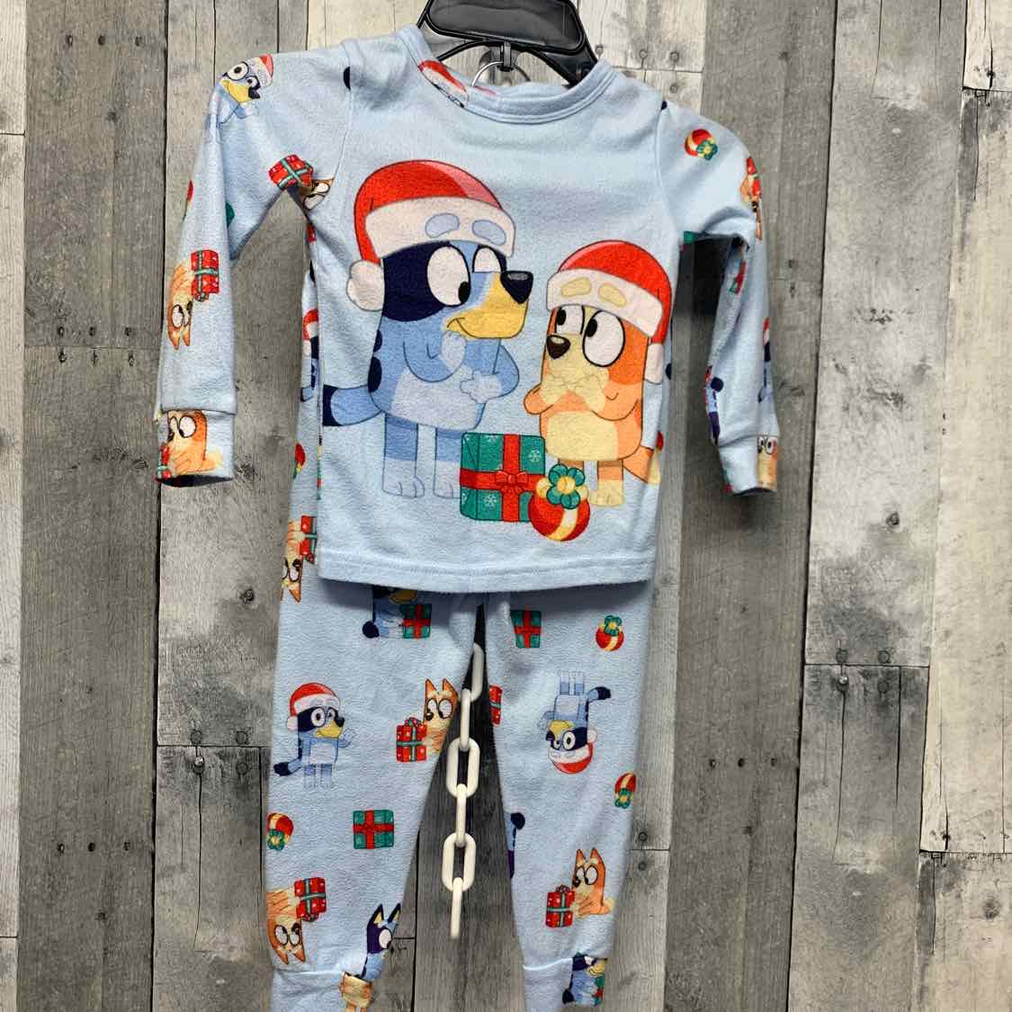 Size 4T Blue/Red Disney 2pc PJs