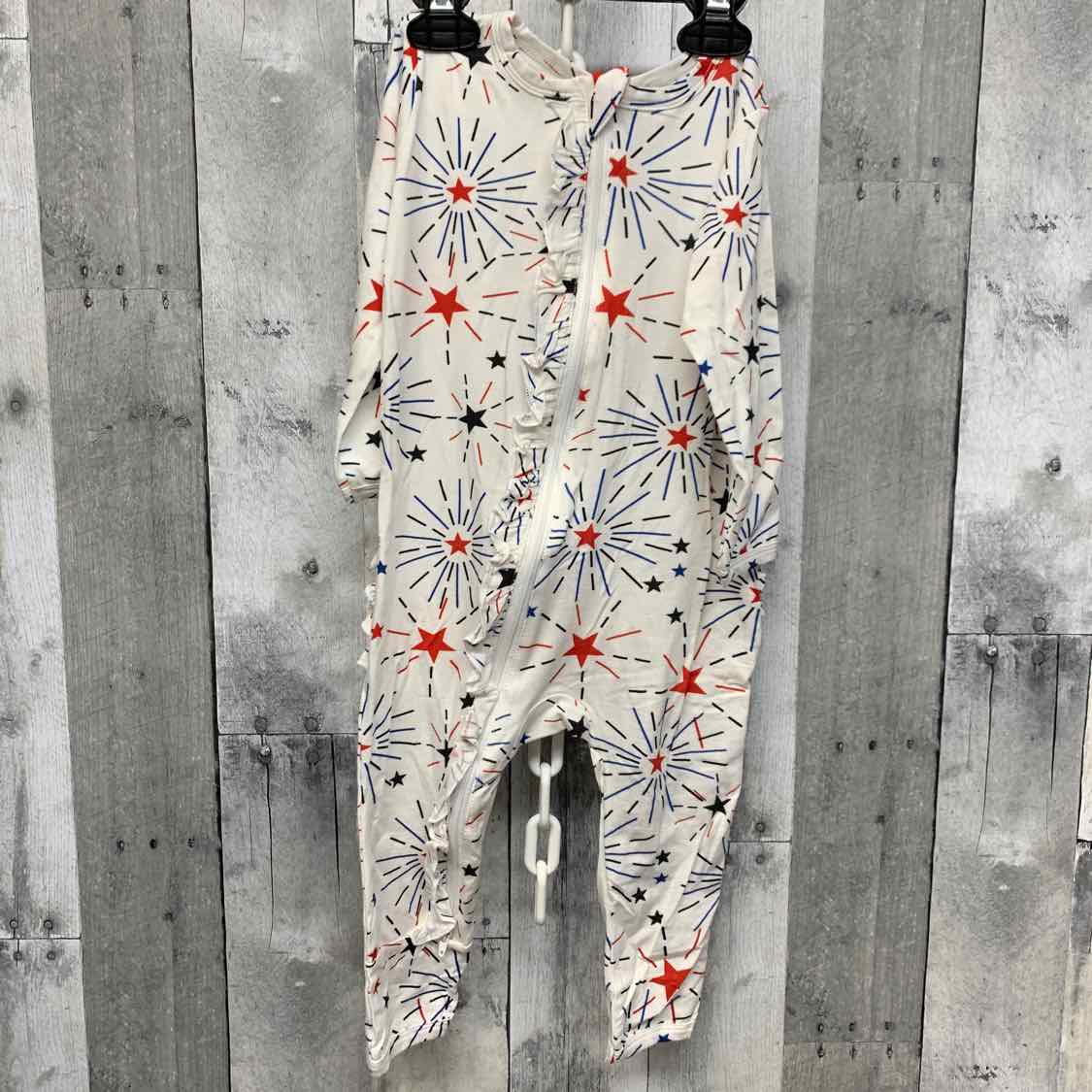 Size 18-24 Months Red/White/Blue Little Buggins Romper