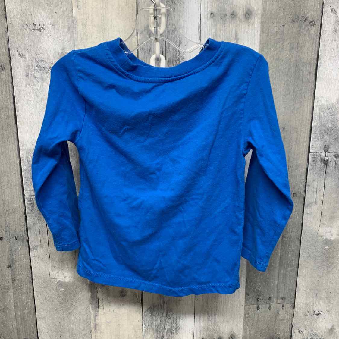 Size 3T Blue/Red Spiderman Long Sleeve Shirt