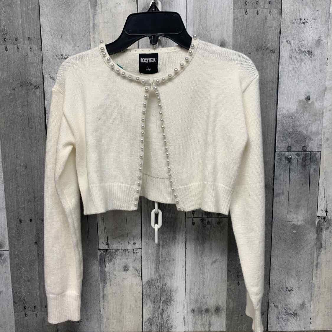 Size Small White Name Brand Cardigan
