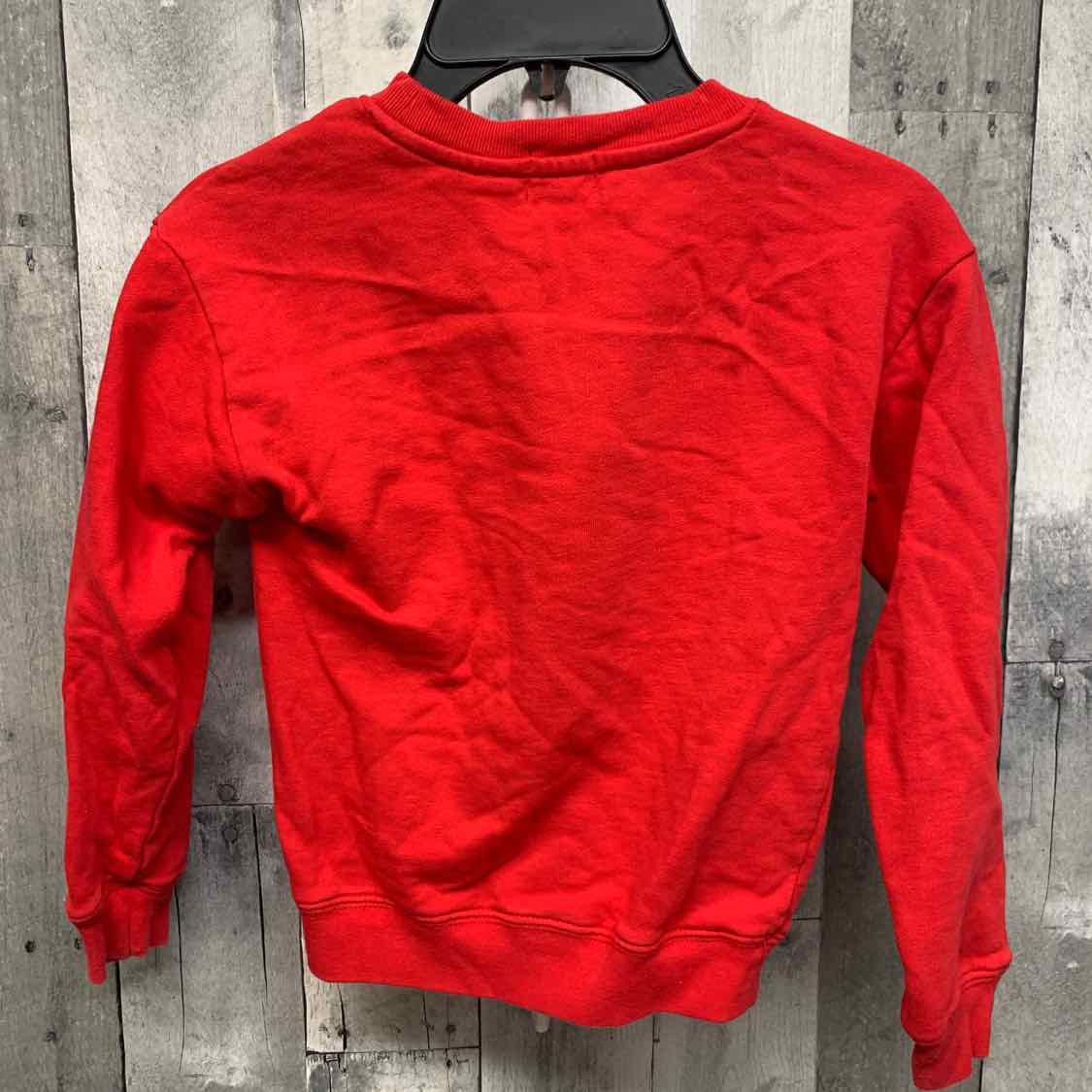 Size 5/6 Red Graphic Disney Collection Long Sleeve Shirt