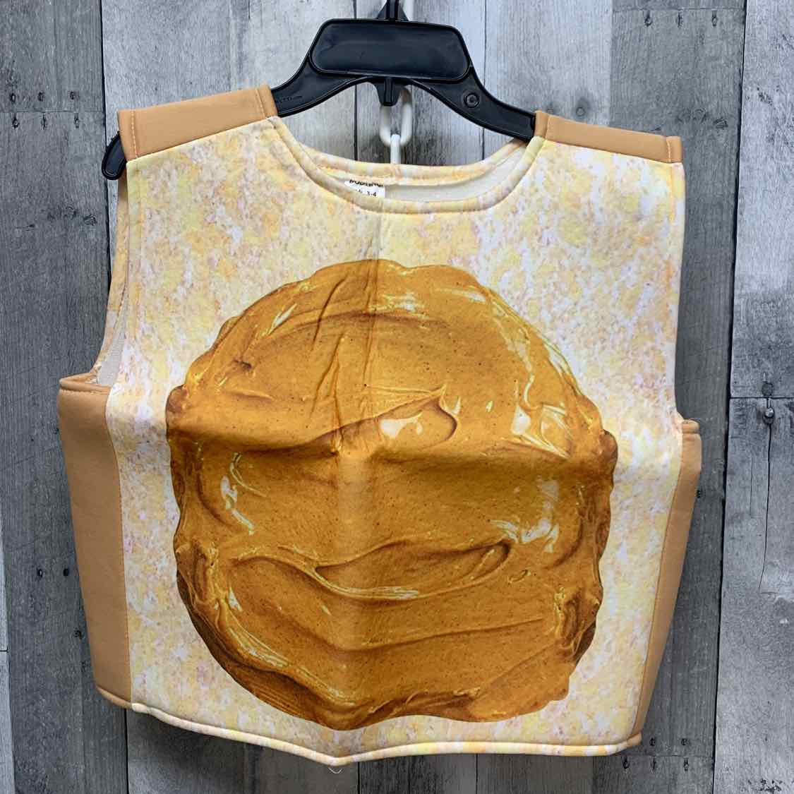 Boo Inc Tan/Purple Size 3/4 Halloween Costume - Little Kid