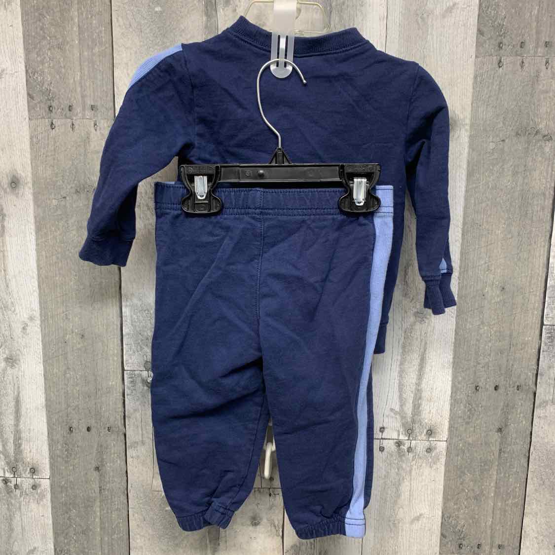 Size 18 Months Navy/Blue Carter's Sweats - 2pc