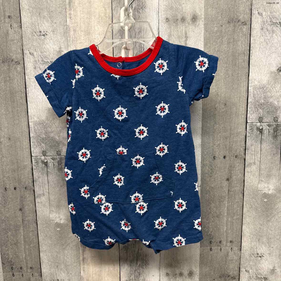 Size 24 Months Blue Print Disney Romper