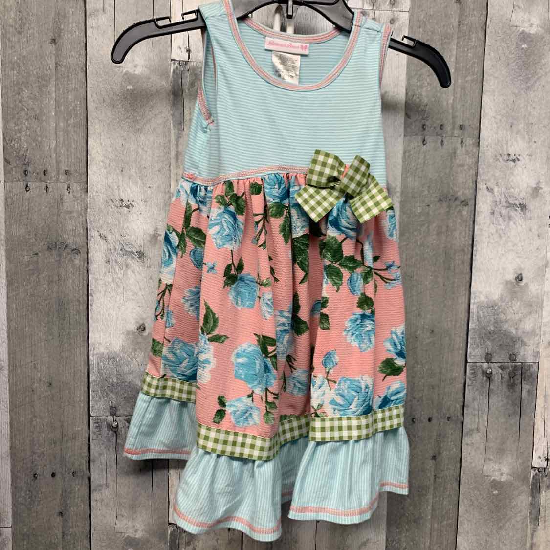 Size 4T Pink/Blue Bonnie Jean/Baby Dress