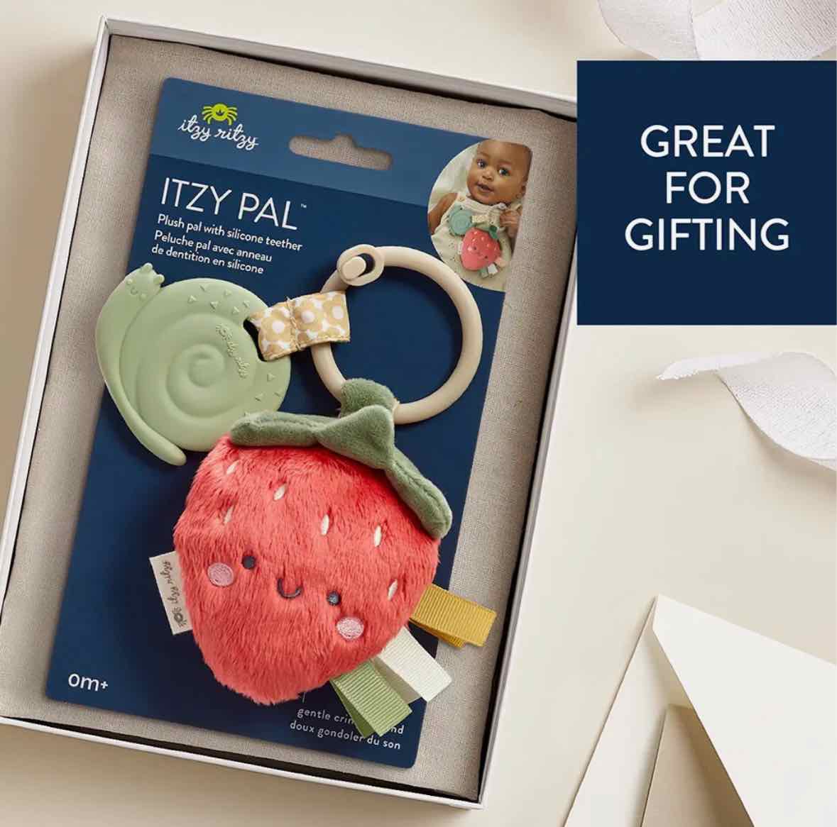 Itzy Ritzy Pal Plush + Teether - More Options - OodlesCB