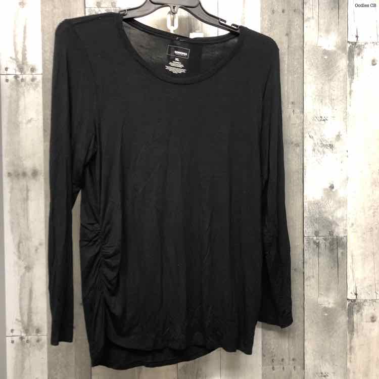 Size XL Black Sonoma Long Sleeve Top
