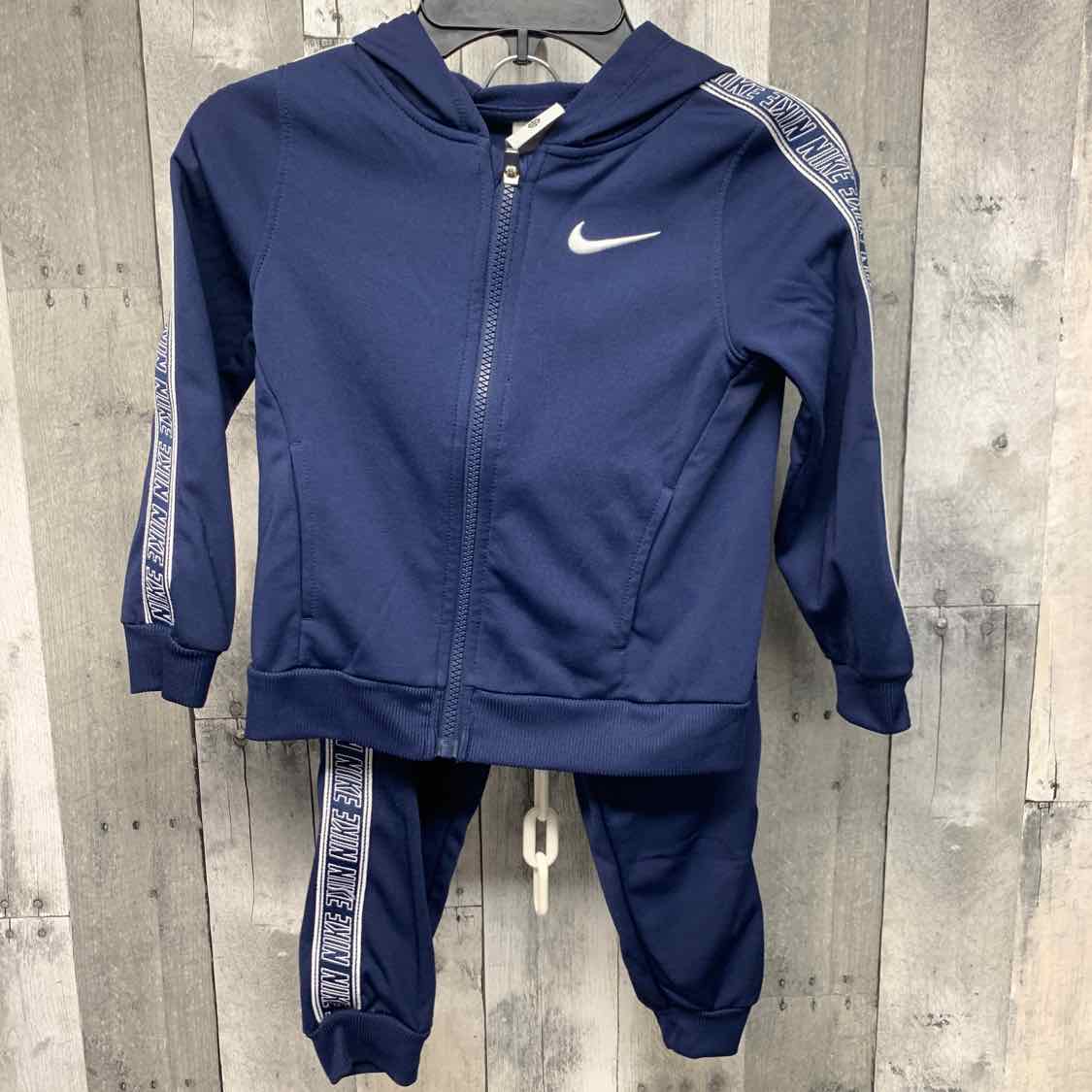 Size 4T Navy/White Sport Brand Jacket/Pants