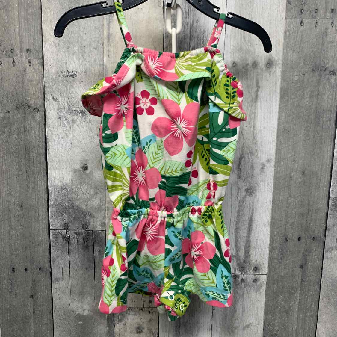 Size 2T Pink/Green Children's Place Romper