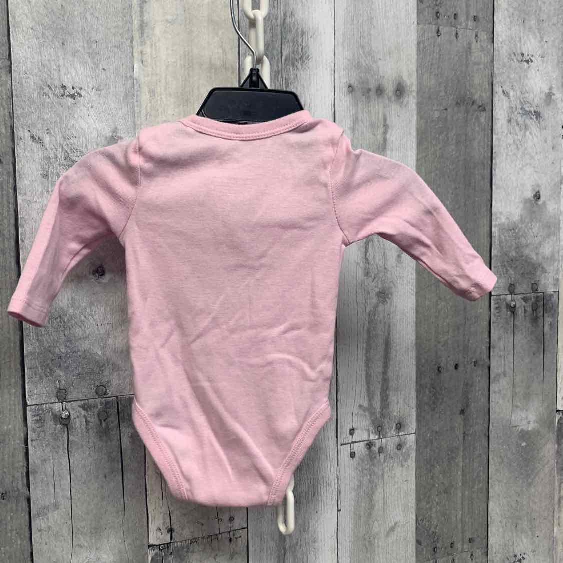 Size 3 Months Pink Sport Brand Bodysuit
