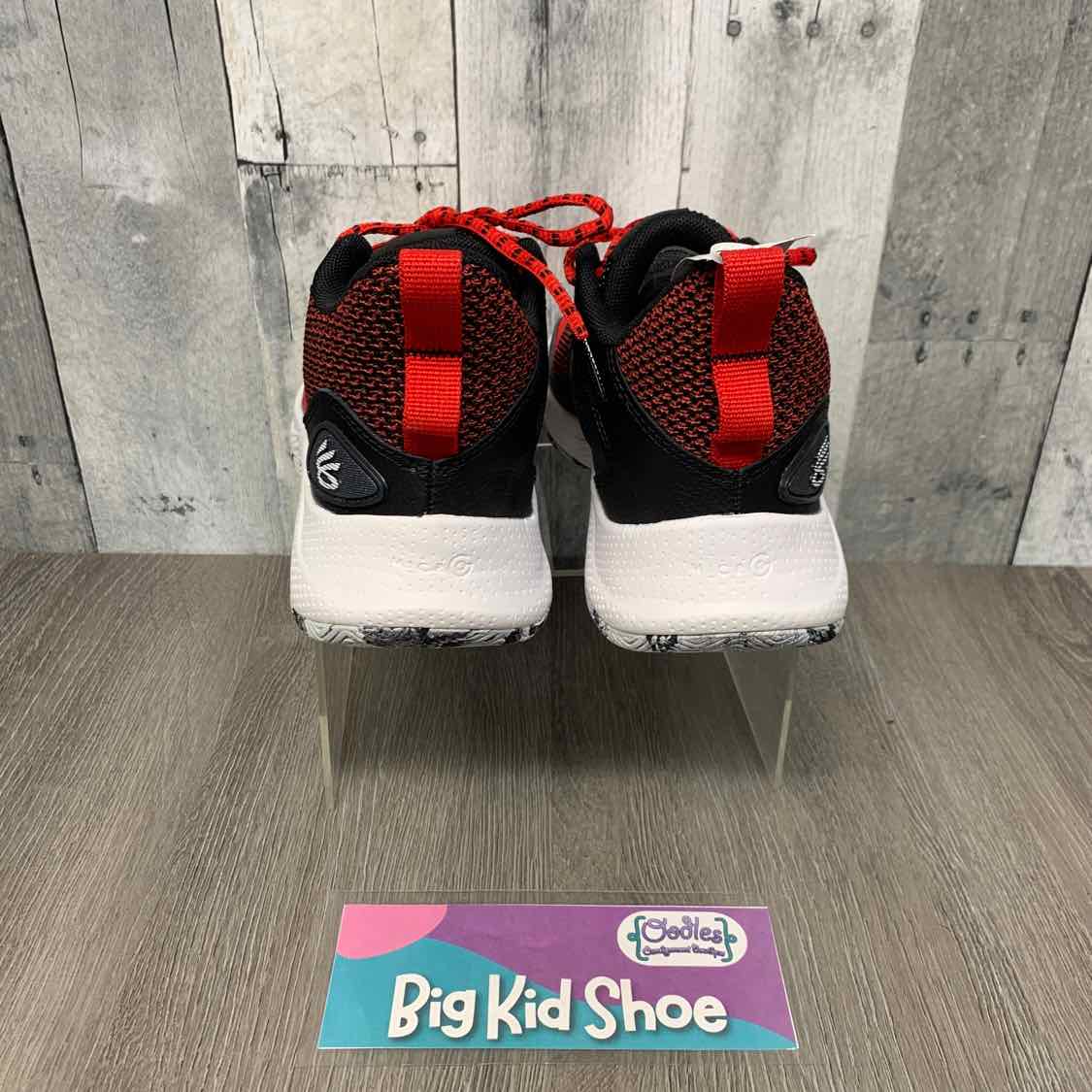 Size 5.5 Red/Black Sport Brand Sneakers