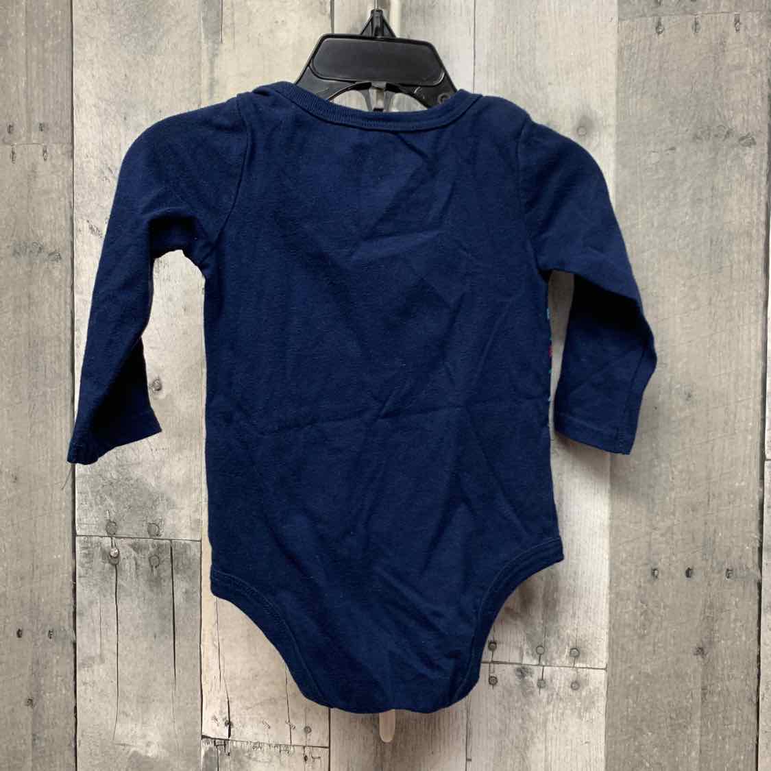 Size 6-9 Months Navy/Red Circo Bodysuit