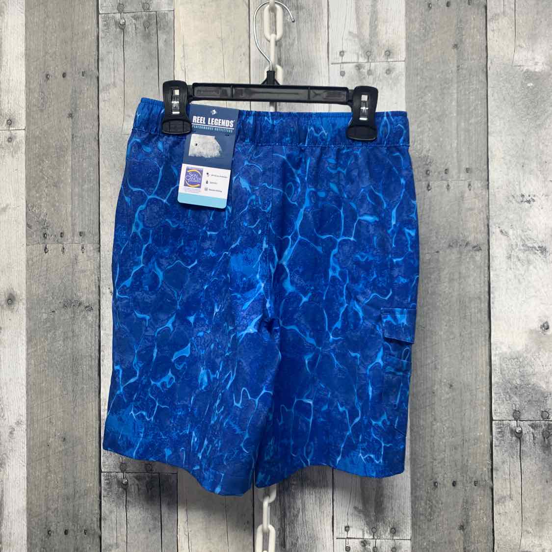 Size 8/10 Blue Reel Legends Shorts