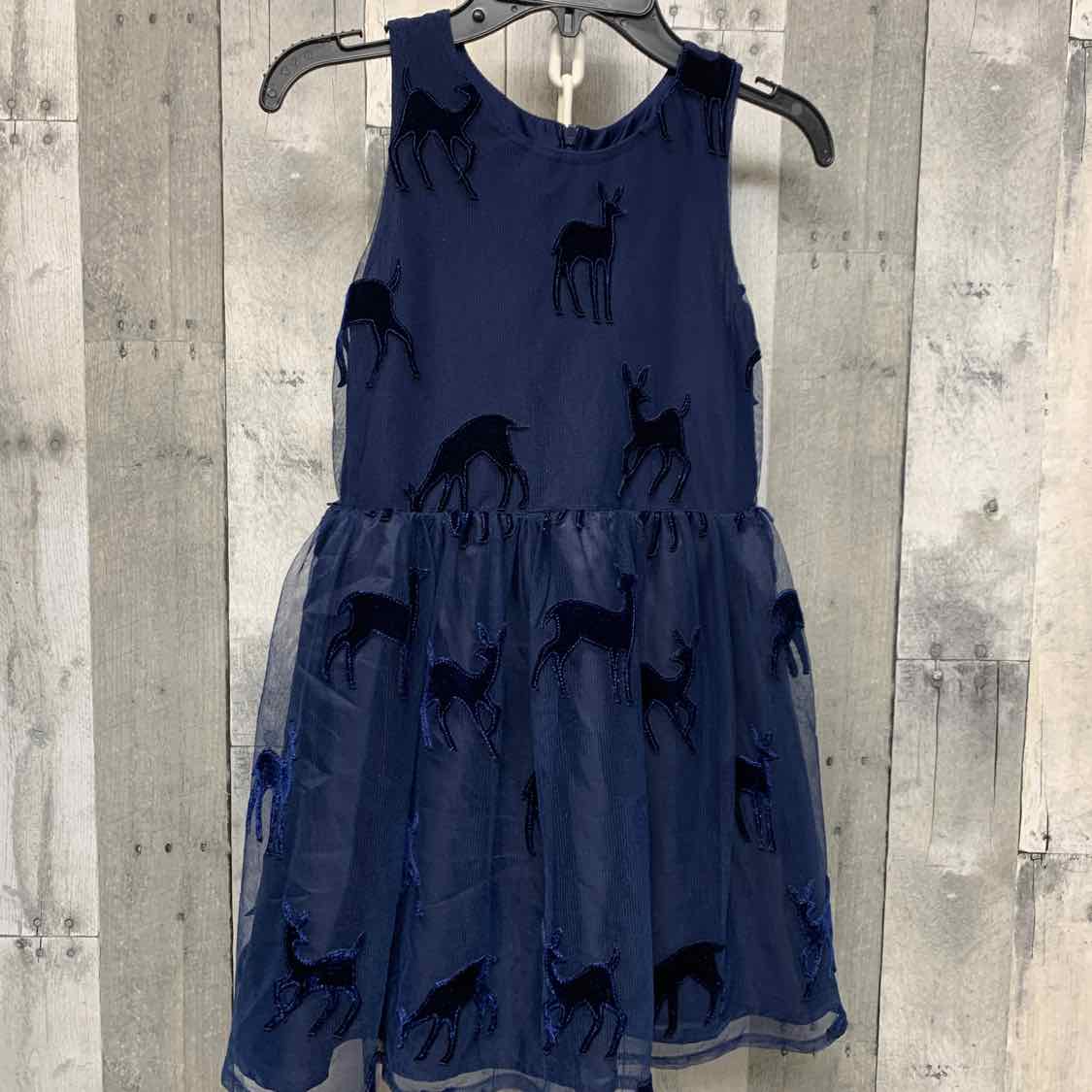 Size 7/8 Navy Cat & Jack Dress - Party