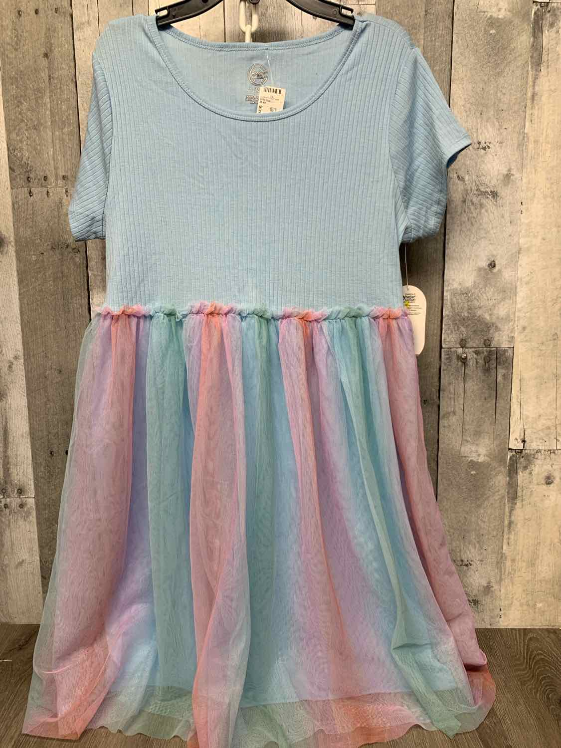 Size 14/16 Blue/Pink Wonder Nation Dress