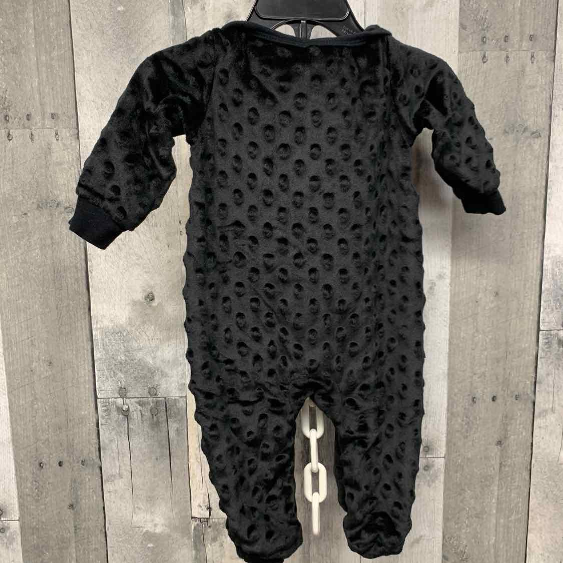 Size 3 Months Black Baby Starters Romper