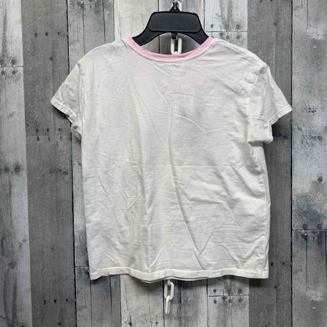 Size 14/16 White Graphic Old Navy T Shirt