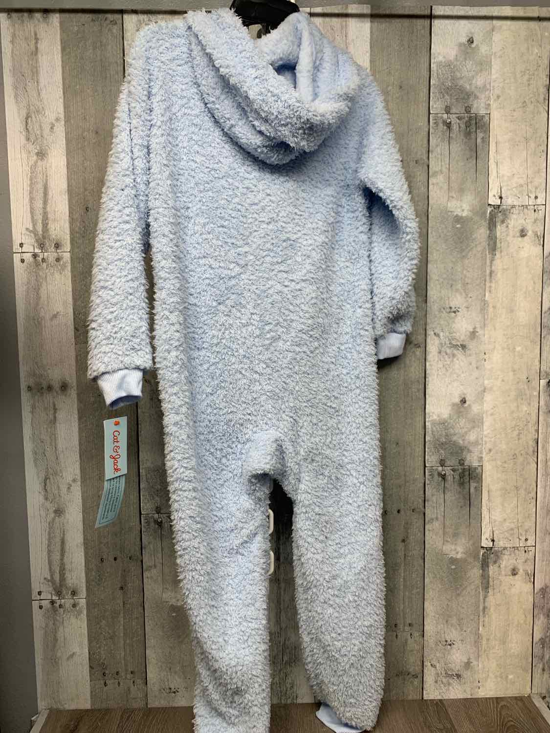 Size 8 Blue Cat & Jack Footy PJs