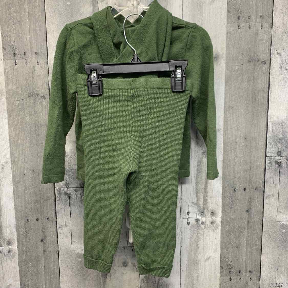 Size 2T Green Modern Moments by Gerber Jacket/Pants
