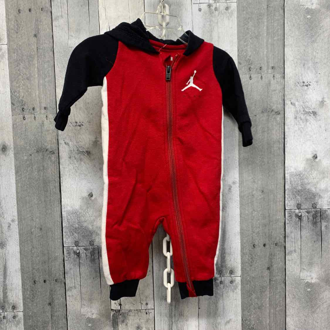Size 6 Months Red/Black Sport Brand Light Jacket