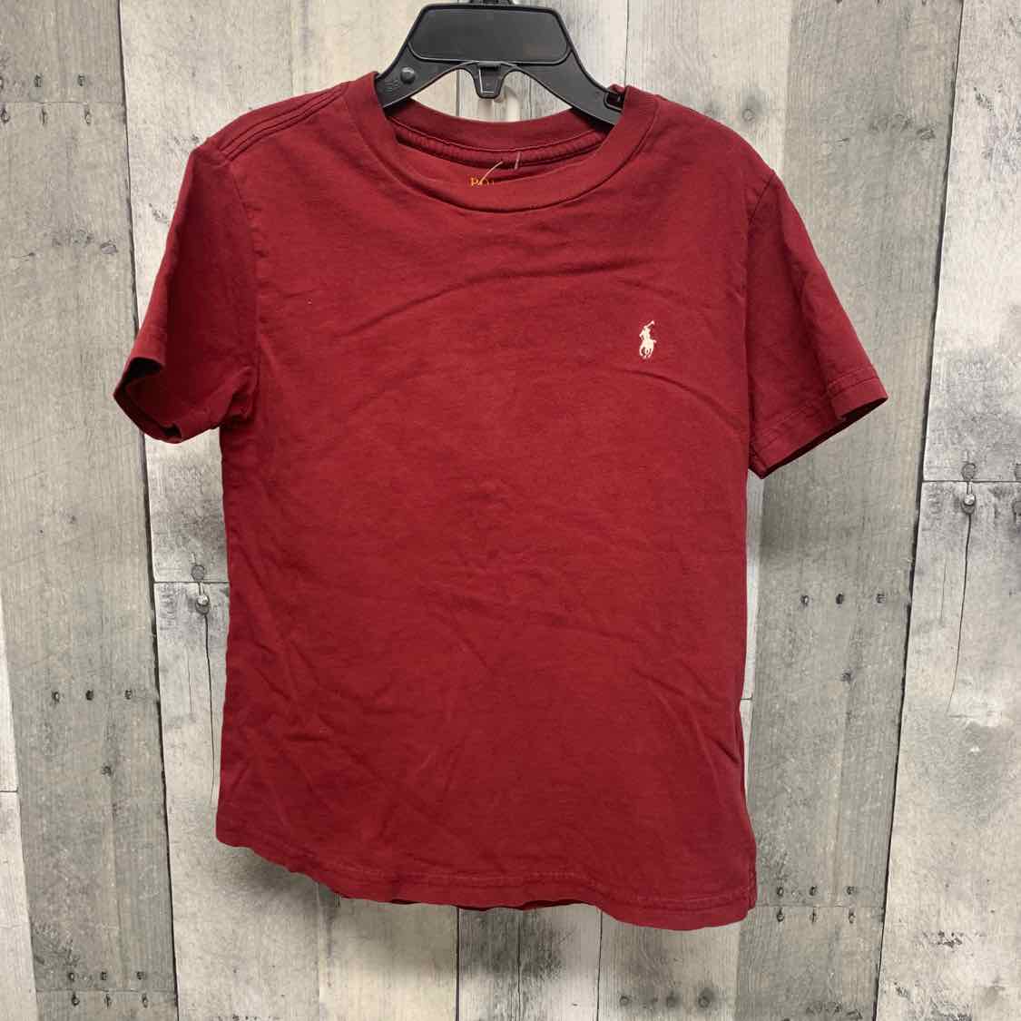 Size 6 Red/White Ralph Lauren T Shirt