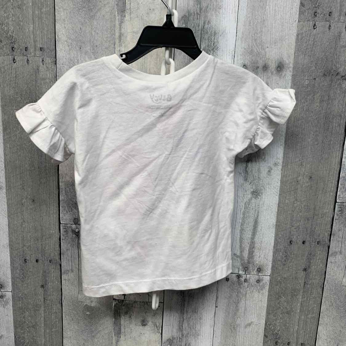 Size 2T White Graphic Disney T Shirt