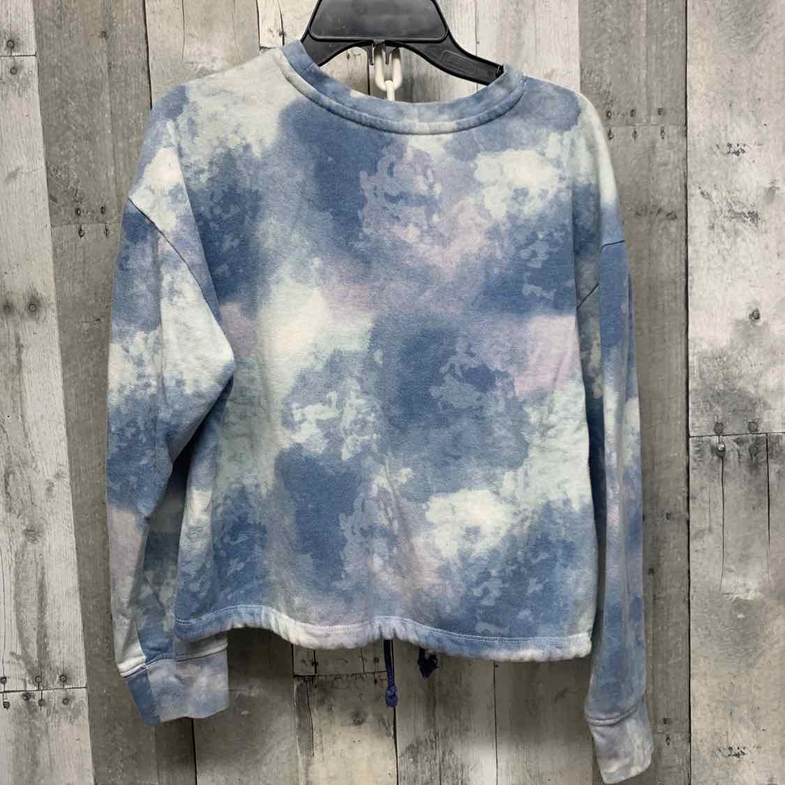 Size Medium Blue/White Disney Long Sleeve Shirt