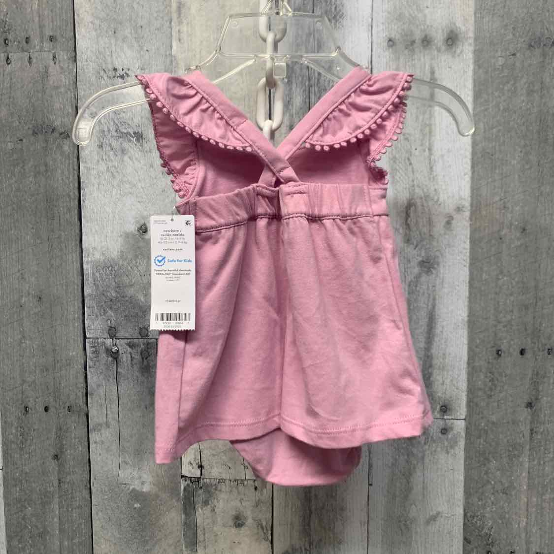 Size Newborn Purple Carter's Romper - OodlesCB