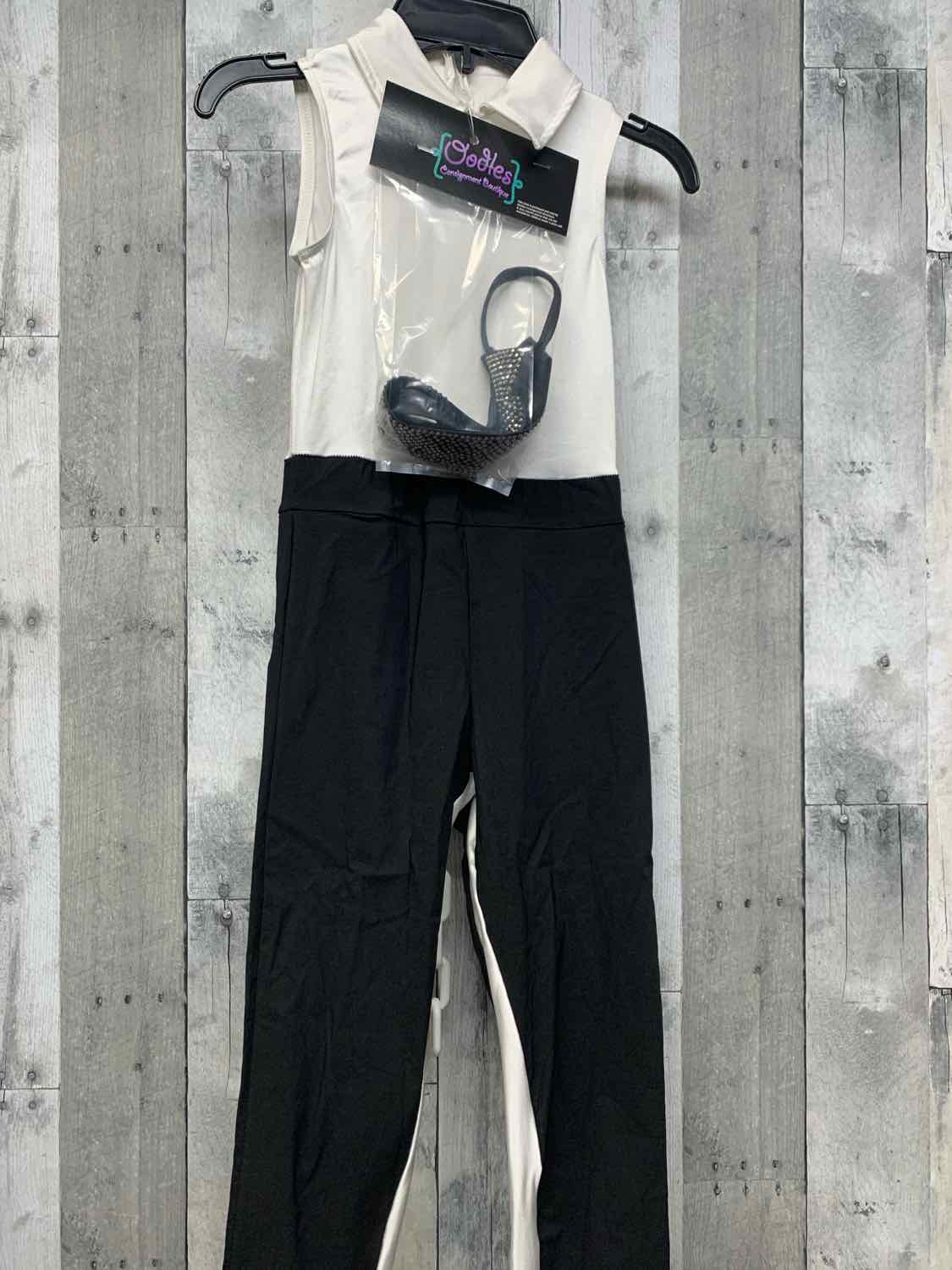 White/Black Size Child Intermediate Halloween Costume - Big Kid