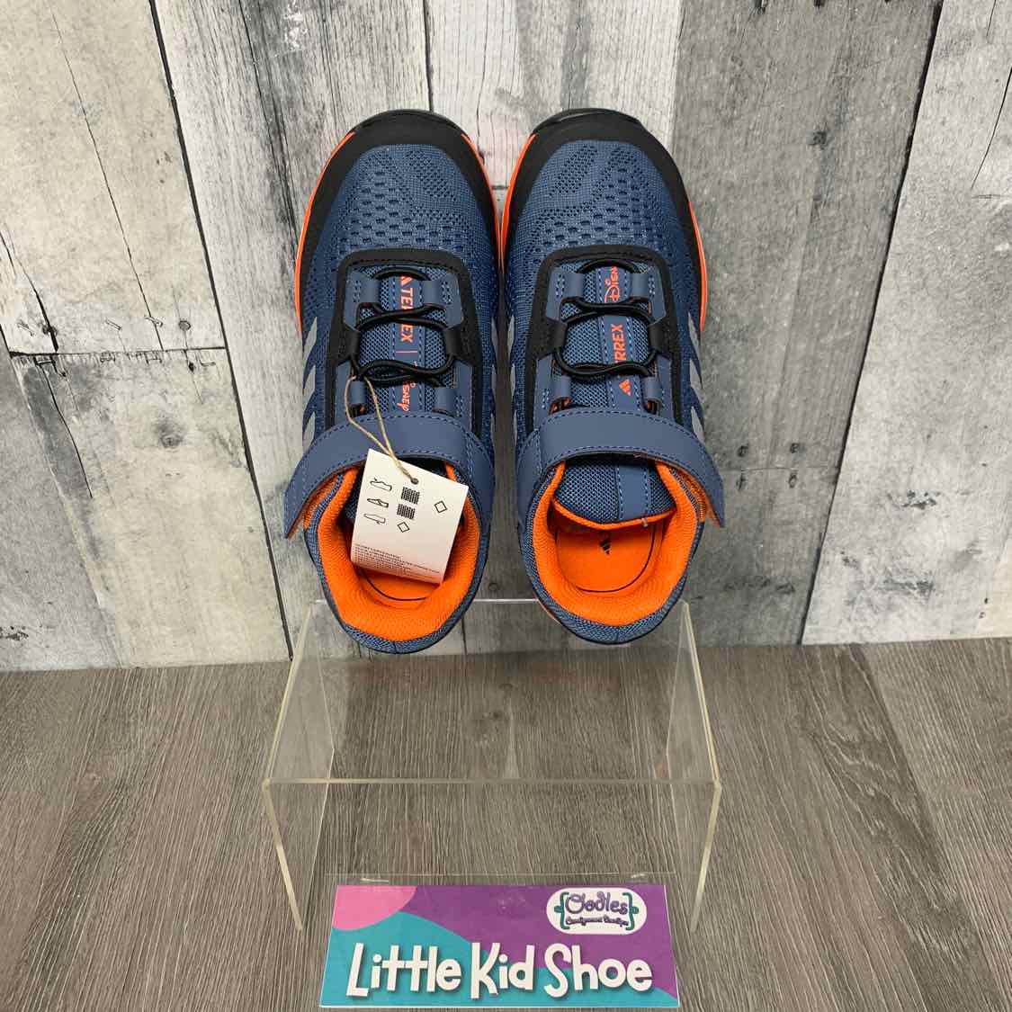 Size 13.5 Blue/Orange Sport Brand Sneakers