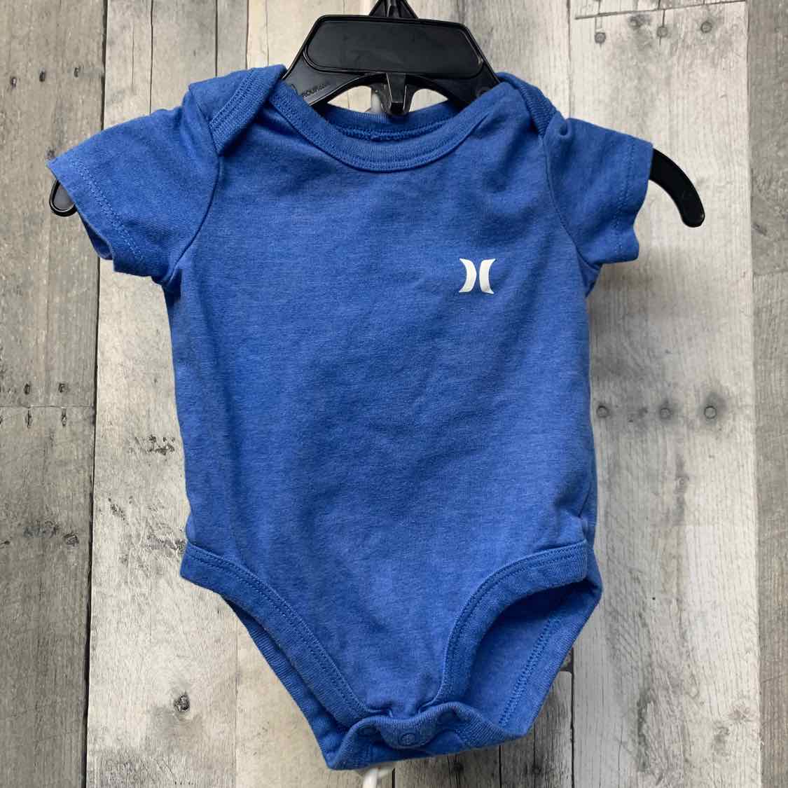 Size 3 Months Blue Hurley Bodysuit - OodlesCB