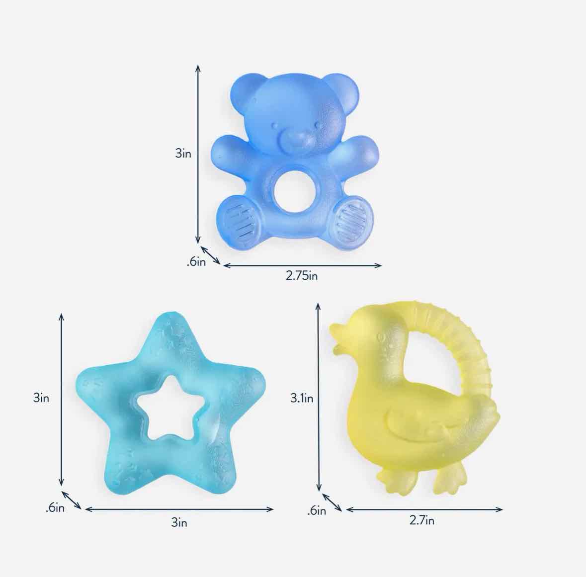 Itzy Ritzy Teething Coolers - More Options - OodlesCB