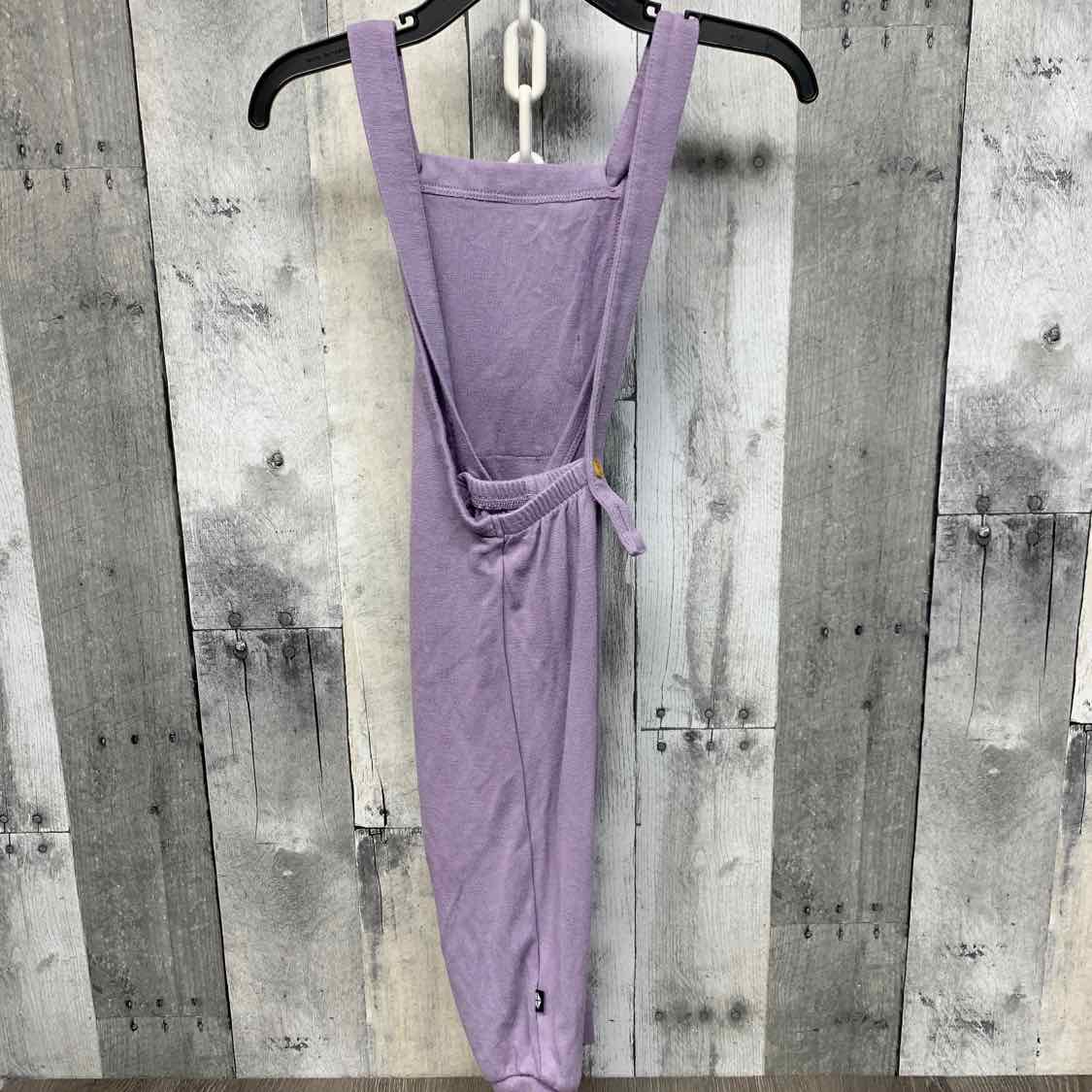 Size 3T Purple Kyte Overalls