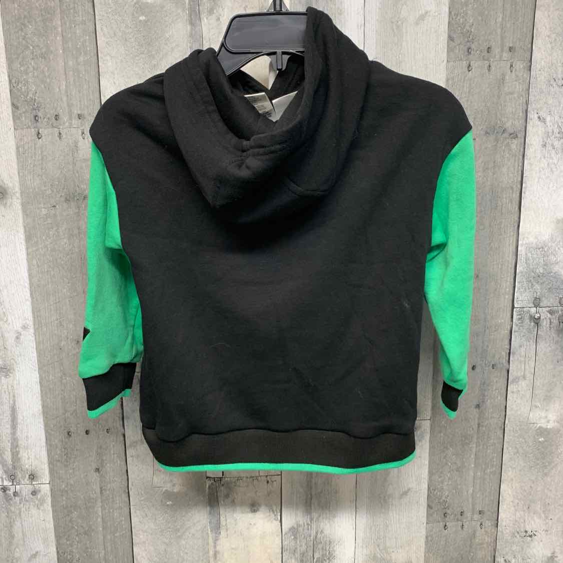 Size 4/5 Black/Green Universal Kids Pull Over