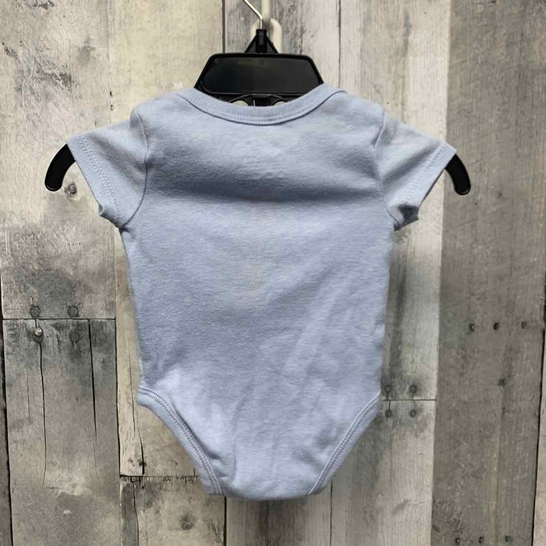 Size 3 Months Blue Sport Brand Bodysuit