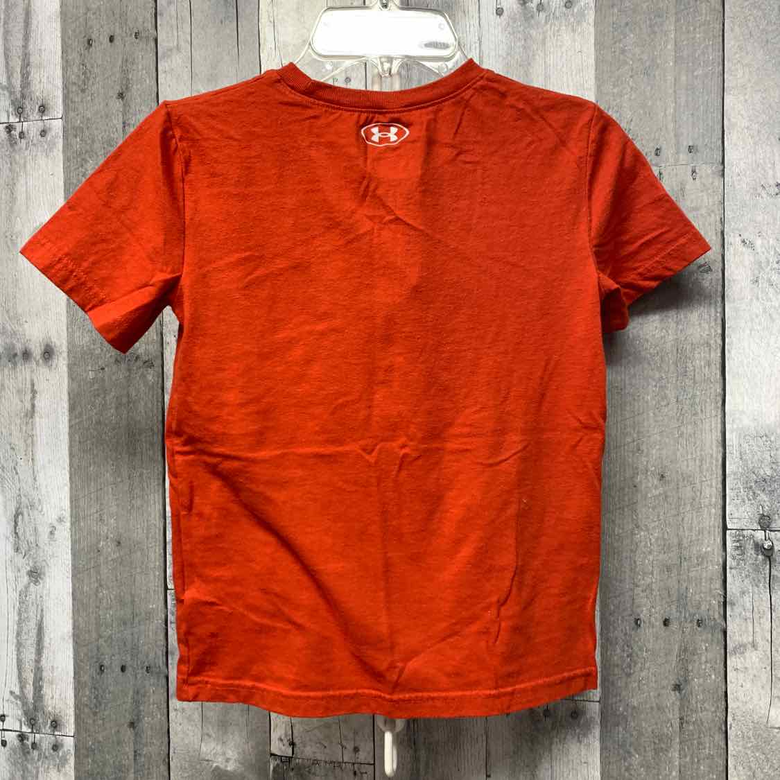 Size 7 Red Graphic Sport Brand T Shirt