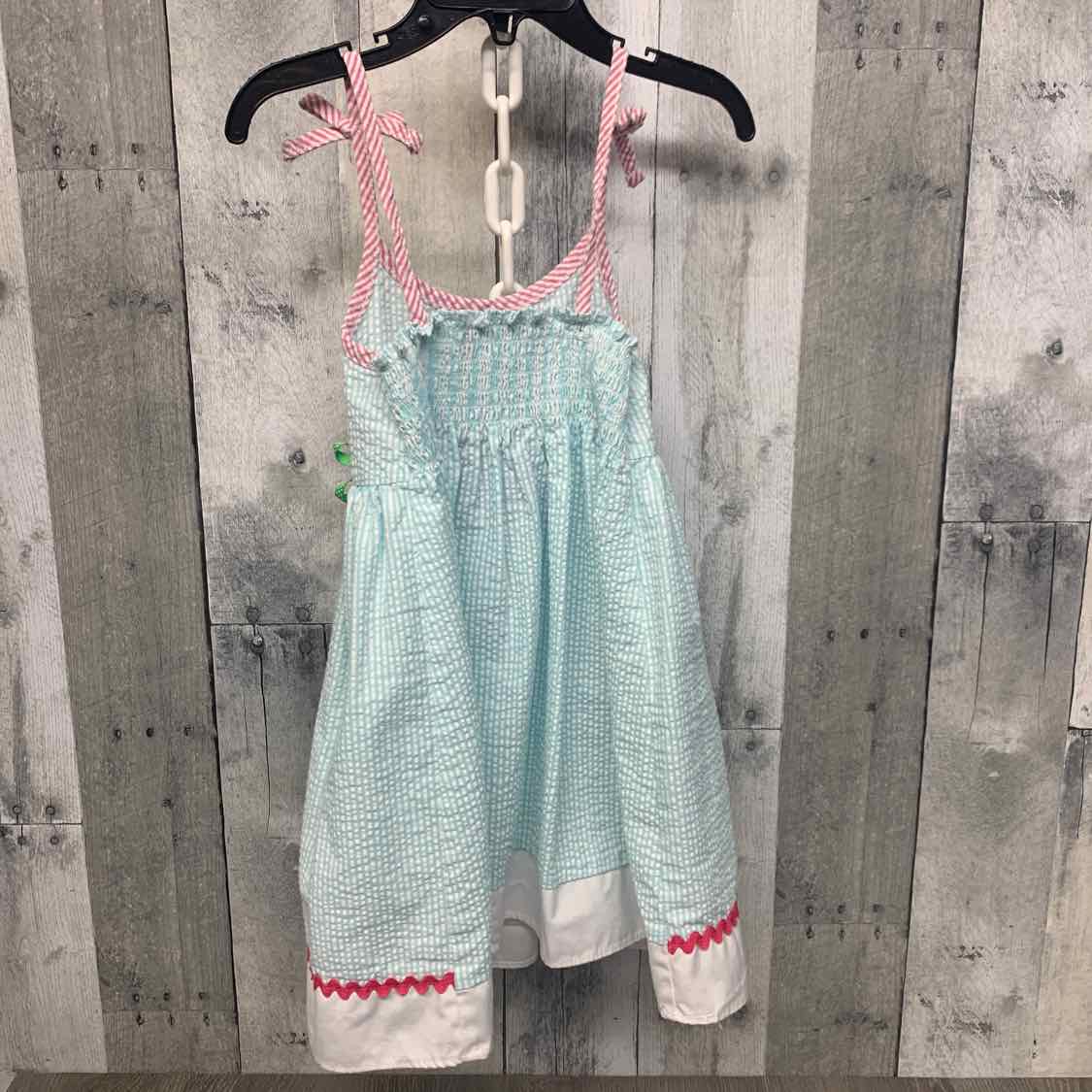 Size 4T Teal/Pink Goodlad Dress