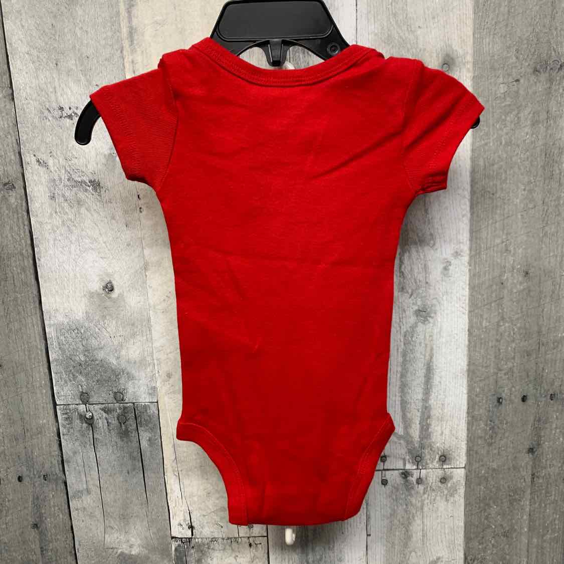 Size 0-3 Months Red Carter's Bodysuit