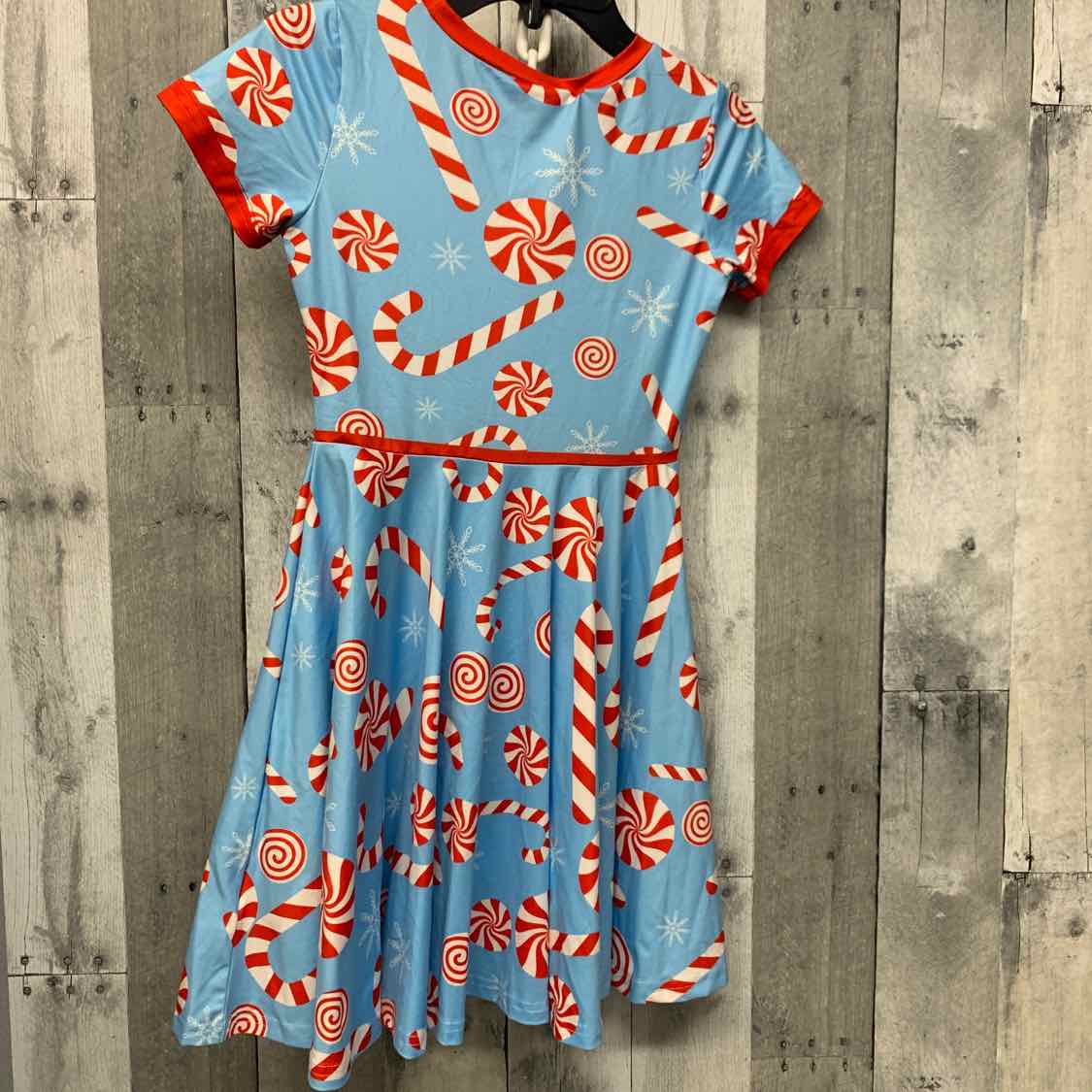 Size 6 Blue/Red B Brand Dress
