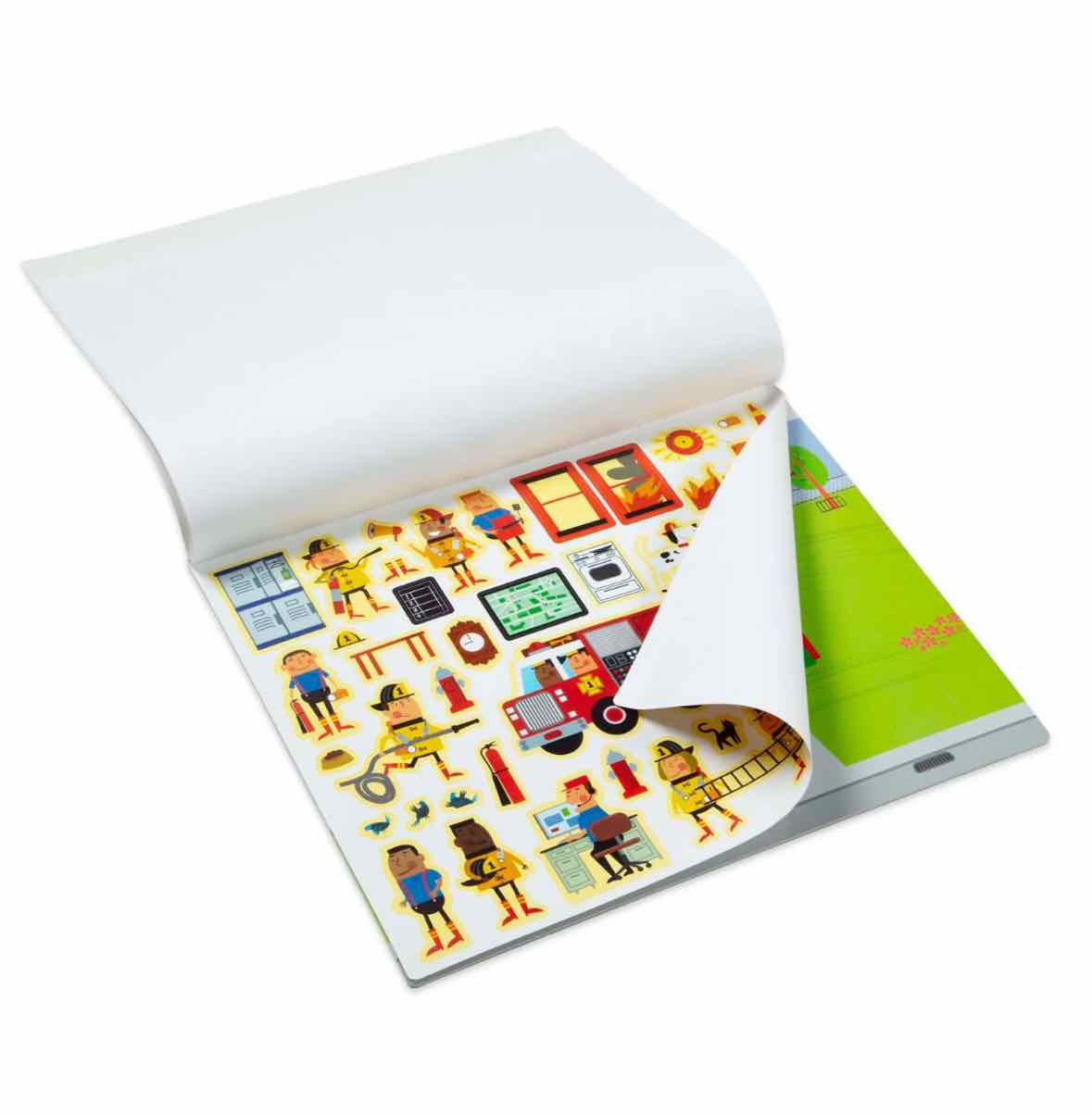 Melissa & Doug My Town Reusable Sticker Pad