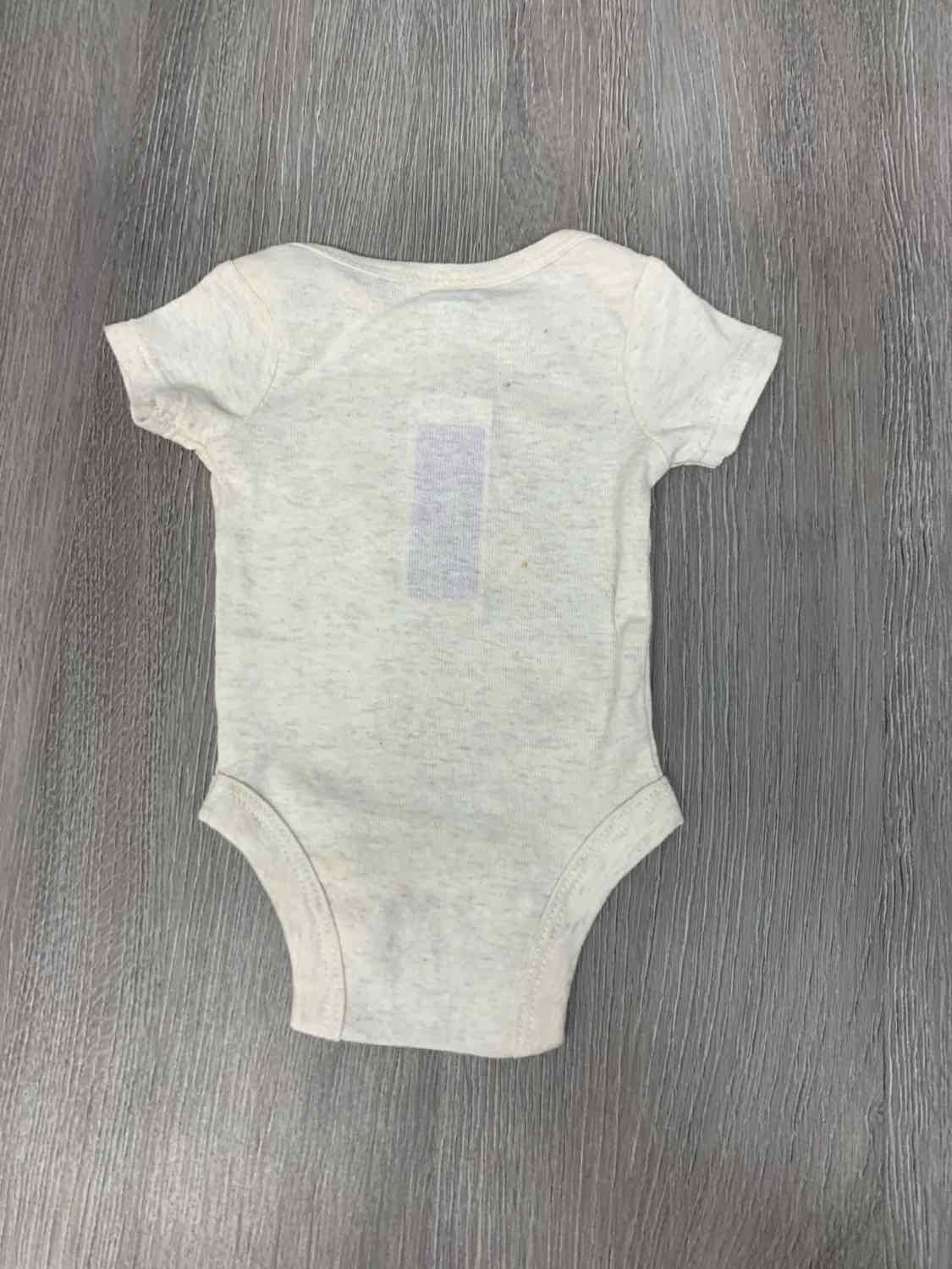 Size Preemie Tan Gerber Bodysuit