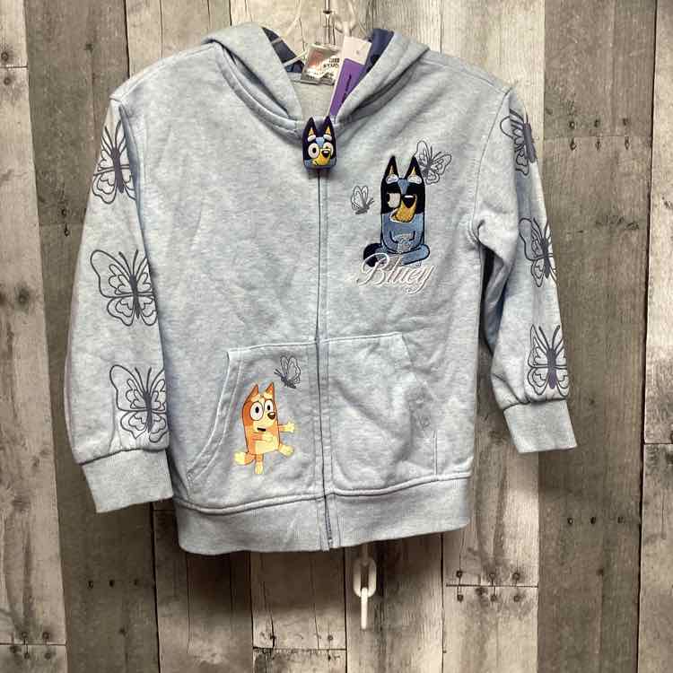 Size 4/5 Blue Graphic Disney Light Jacket